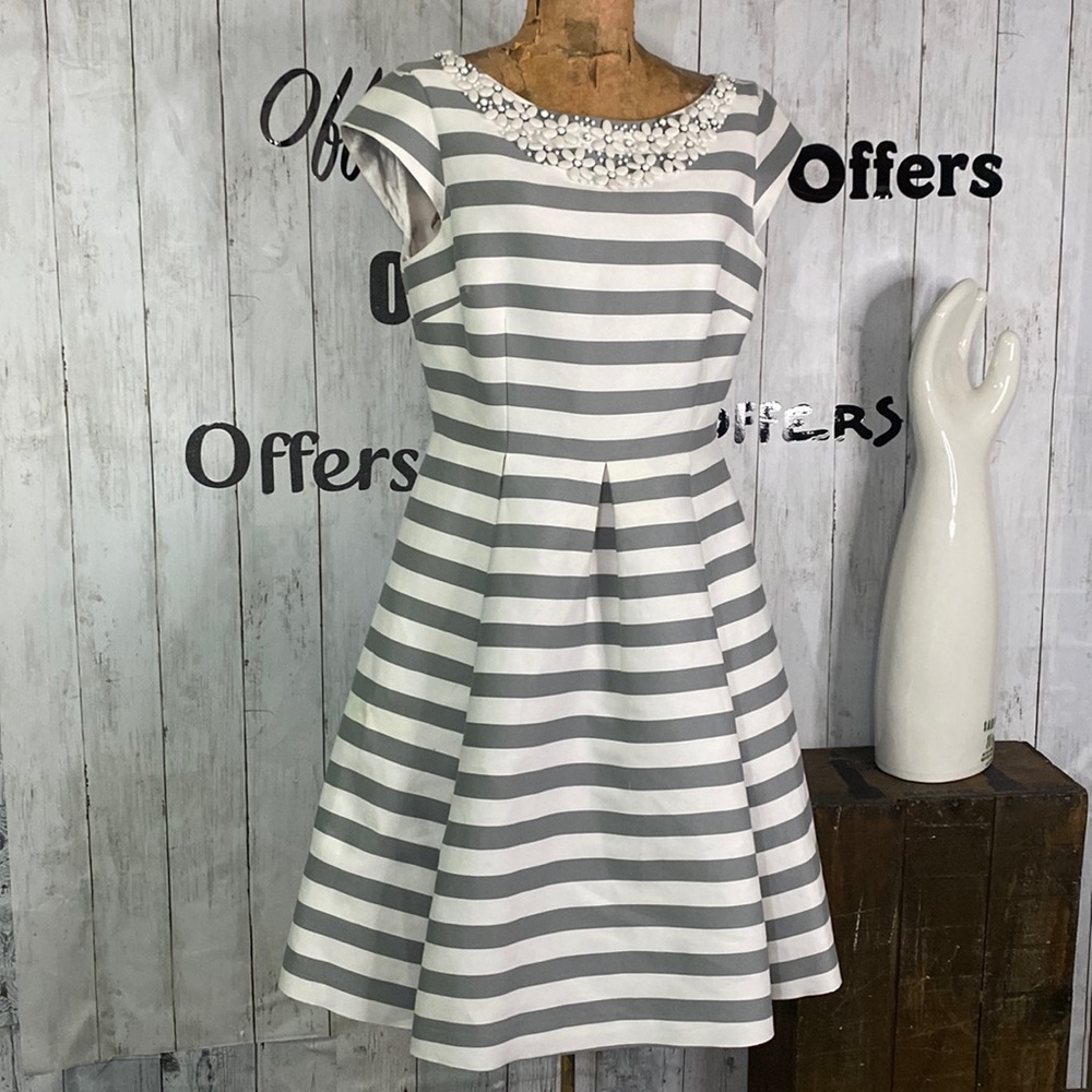 Kate Spade Probably Vintage Silk Dress Structured Size 12